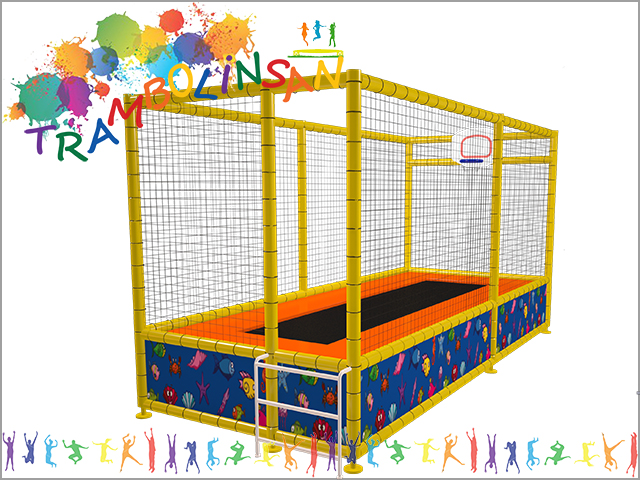 40665 - Basket Potalı Trambolin