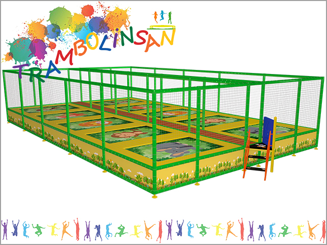 40662 - Trambolin (Onlu File Korumalı) 670x1270 cm